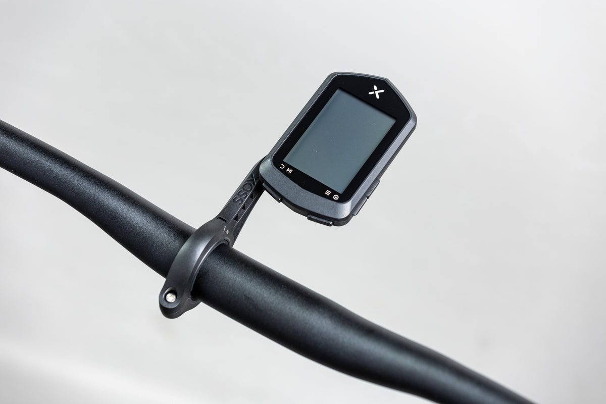 XOSS G/G+ Bike Computer Mount, Compatible for Bike Computer Garmin, Out Front Bike Computer Mount Road Black Plastic-Steel Durable